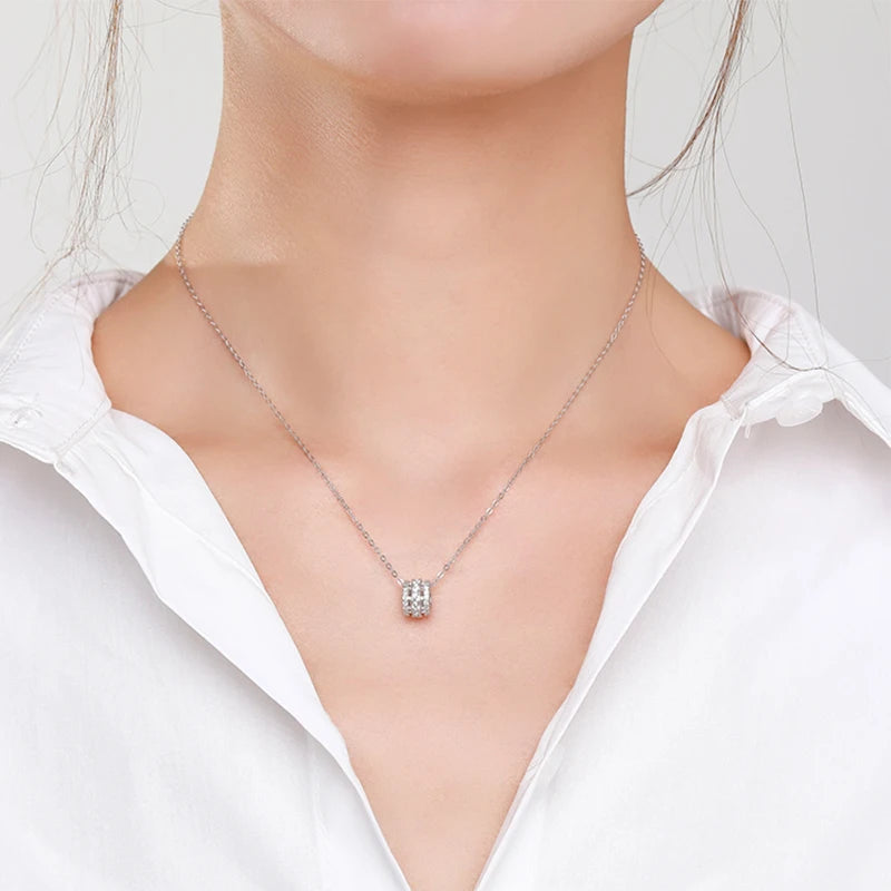 Authentic 925 Sterling Silver Pendant Necklace