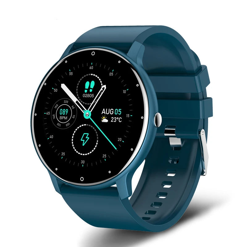 Women’s Smartwatch – Full Touchscreen Fitness Tracker, IP67 Waterproof Rating.