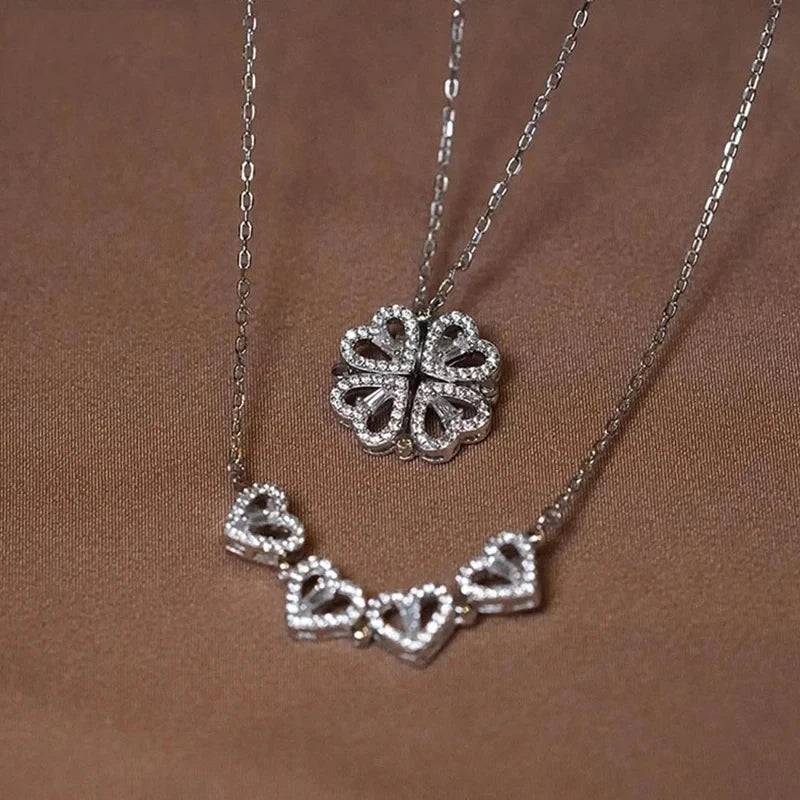Celeste Magnetic Heart Necklace