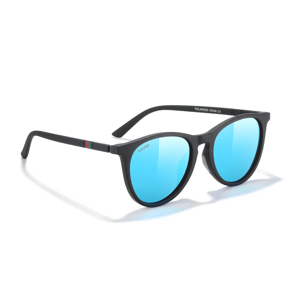 Chic Female Oval Sun Glasses – UV Protection with Polarised Lenses