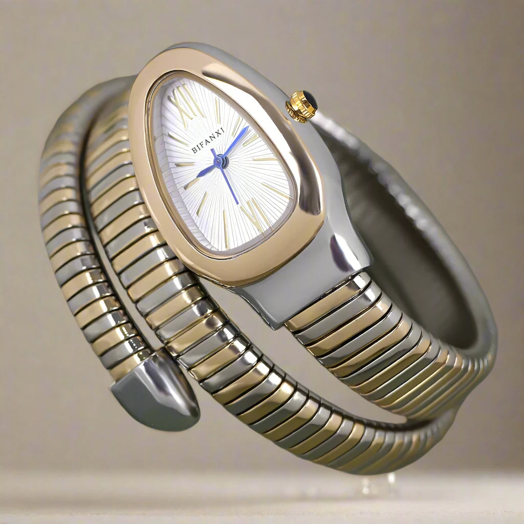 Stylish Stainless Steel Quartz Watch – Shock Resistant, Water-Resistant | Fashion & Casual Timepiece