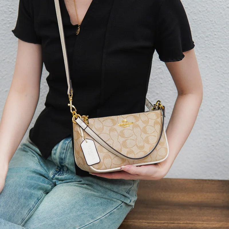 Women’s Geometric PU Leather Crossbody Bag