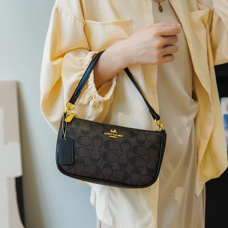 Women’s Geometric PU Leather Crossbody Bag