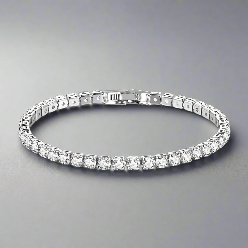 Mia Tennis Bracelet 925 Sterling Silver Jewelry