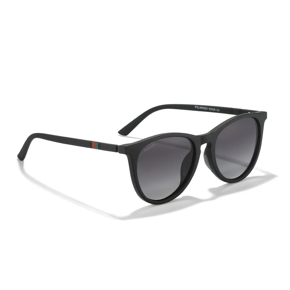 Chic Female Oval Sun Glasses – UV Protection with Polarised Lenses