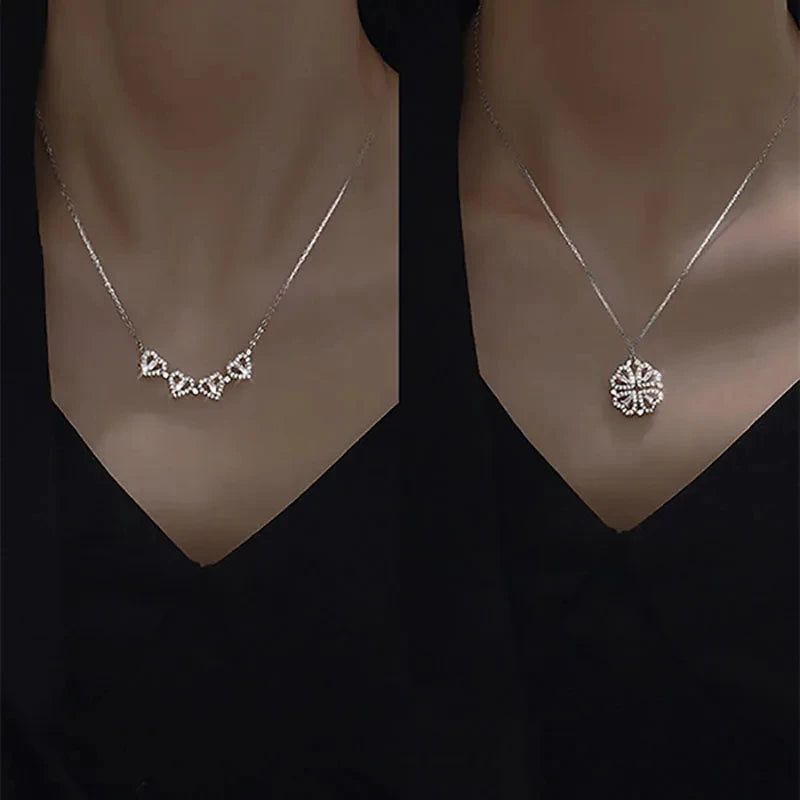 Celeste Magnetic Heart Necklace