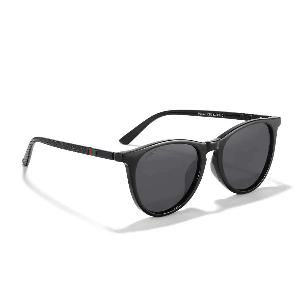 Chic Female Oval Sun Glasses – UV Protection with Polarised Lenses