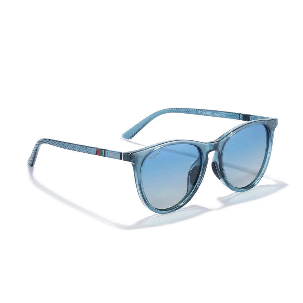 Chic Female Oval Sun Glasses – UV Protection with Polarised Lenses