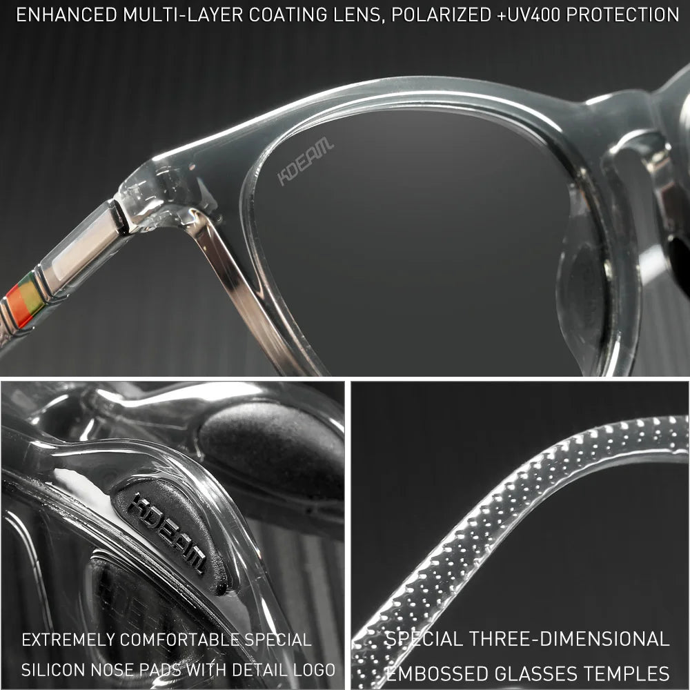 Chic Female Oval Sun Glasses – UV Protection with Polarised Lenses