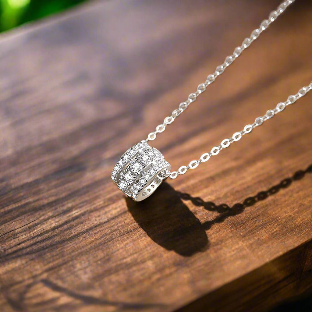 Authentic 925 Sterling Silver Pendant Necklace