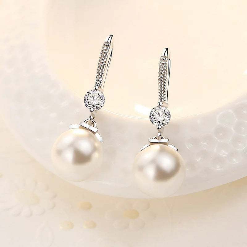 Naya Pearl Set 925 Sterling Silver Jewelry