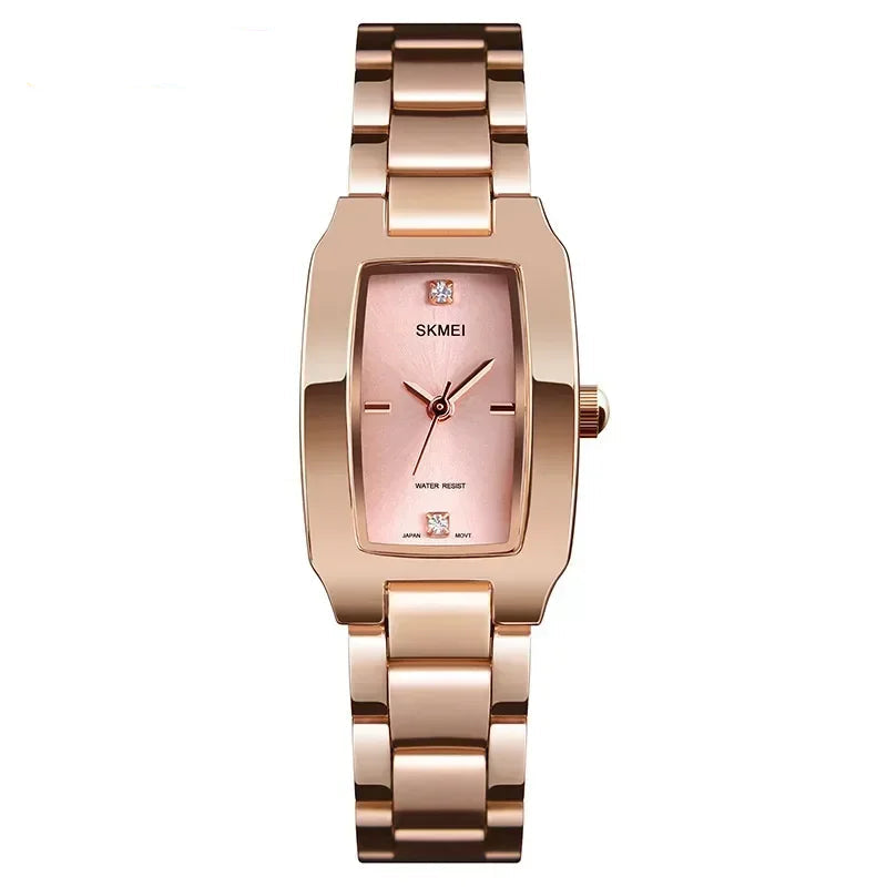 Elegant Rhinestone Waterproof Quartz Watch – A Stylish and Timeless Design