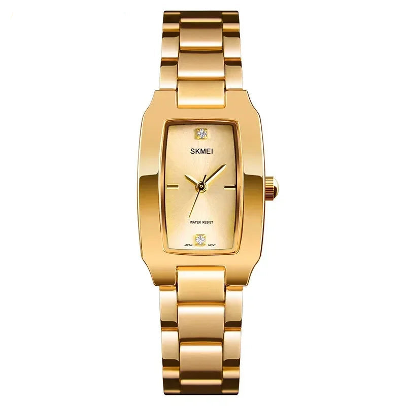 Elegant Rhinestone Waterproof Quartz Watch – A Stylish and Timeless Design