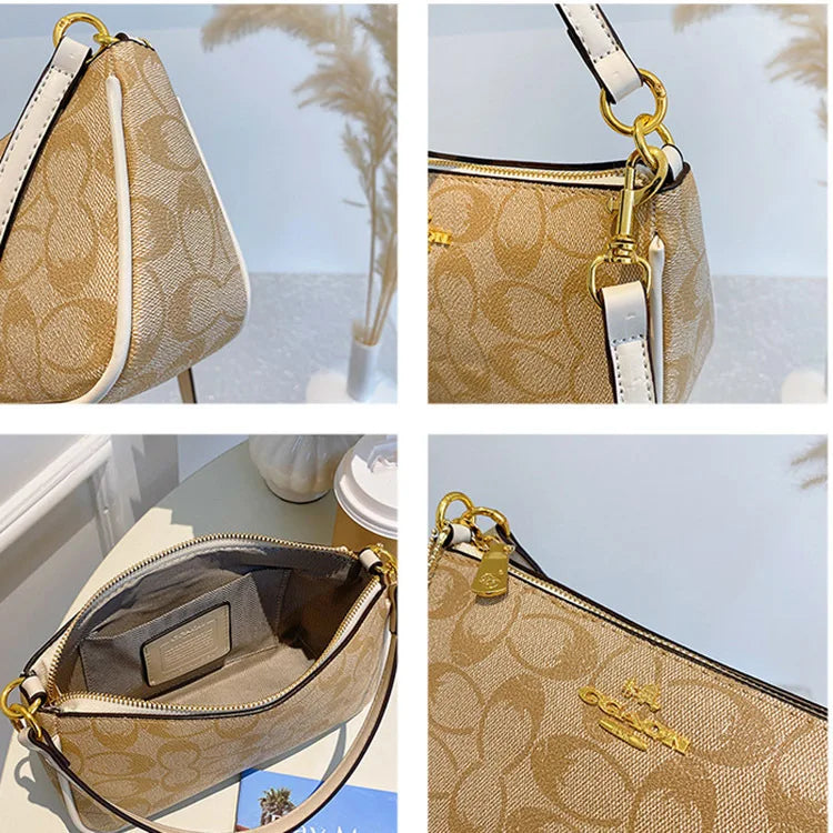 Women’s Geometric PU Leather Crossbody Bag