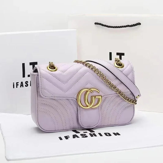 Trendy Heart-Shaped Chain Shoulder Bag – Versatile Crossbody for Women