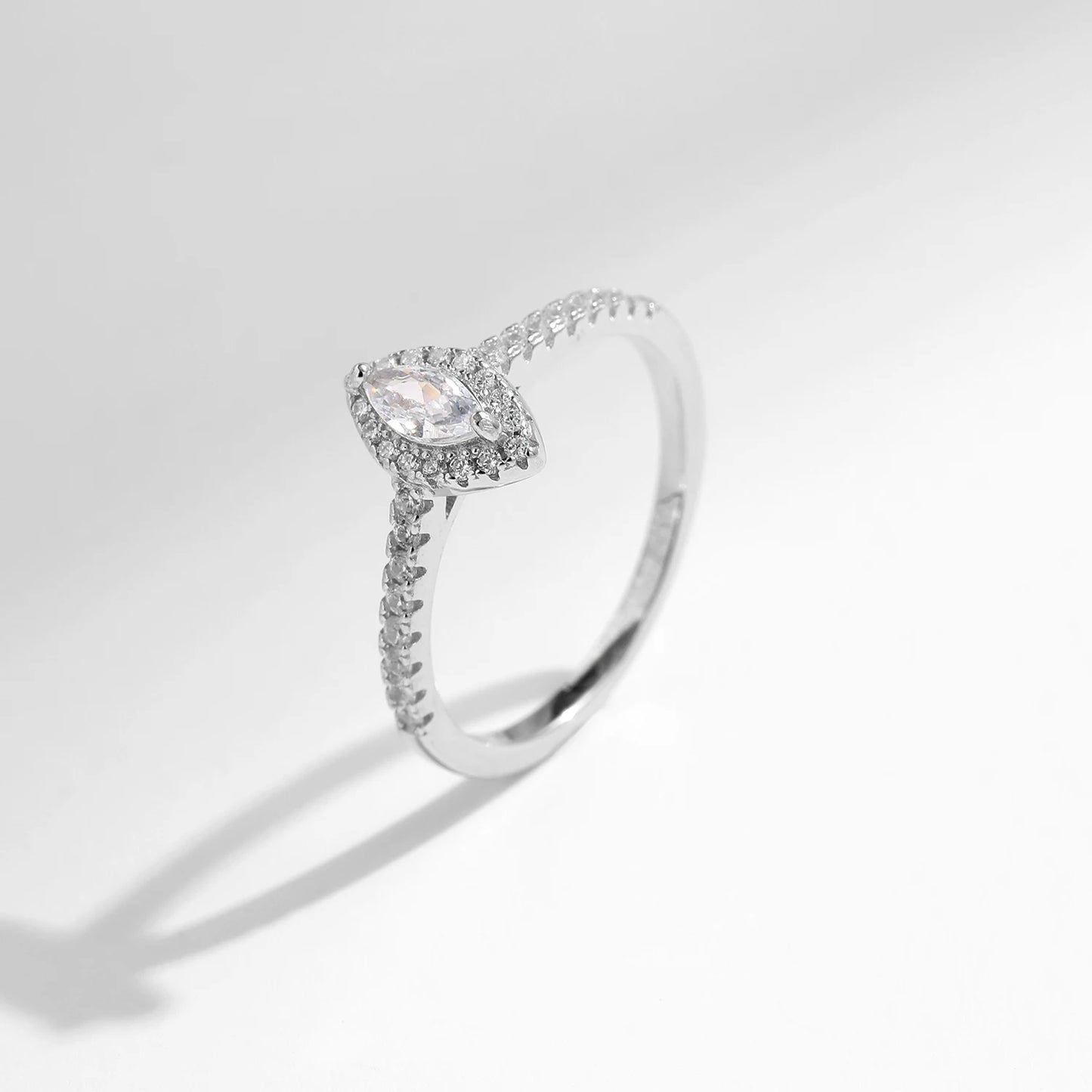 Alia Marquise-Cut CZ Ring – Luxury Jewelry in 925 Sterling Silver