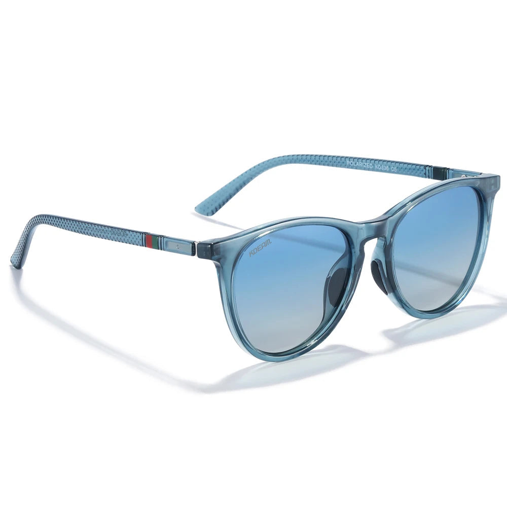 Chic Female Oval Sun Glasses – UV Protection with Polarised Lenses