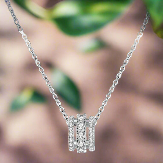 Authentic 925 Sterling Silver Pendant Necklace