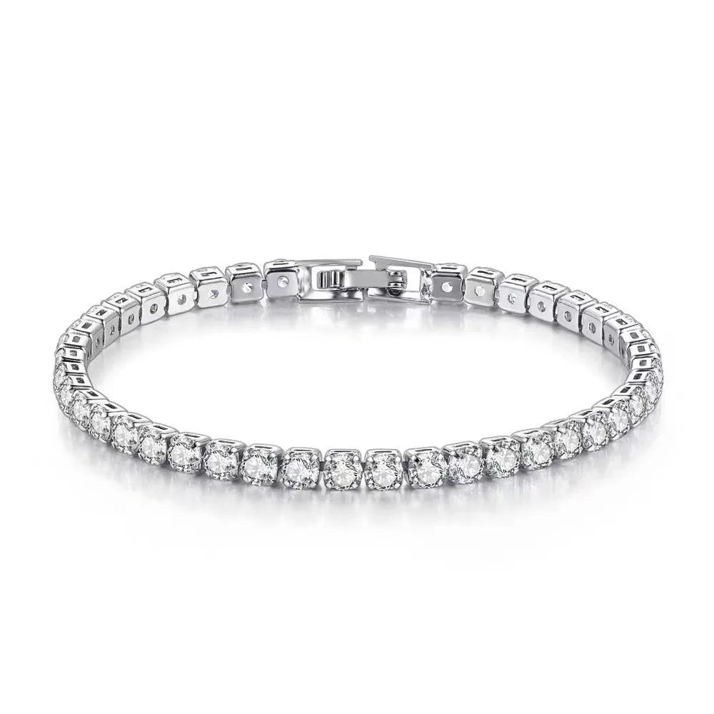 Mia Tennis Bracelet 925 Sterling Silver Jewelry